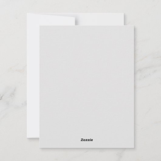 赤おもしろい皮肉クリスマスリストホリデーカード シーズンカード (裏面)