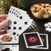 赤おもしろい黒悪悪魔の目魔法アート トランプ (インサイチュ)