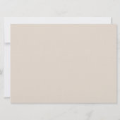 赤およびクリームの座席の図表の金ゴールドの渦巻 招待状 (裏面)