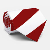 赤および他のストライプのなタイ ネクタイ (ロール)