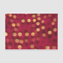 赤および金ゴールドの輝きのティッシュペーパー 薄葉紙