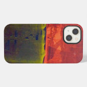 赤および青 iPhoneケース (裏面横)