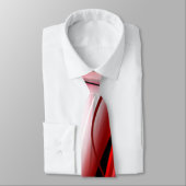 赤および黒の渦巻 ネクタイ (タイ)