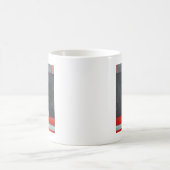 赤および黒上の卵 コーヒーマグカップ (中央)