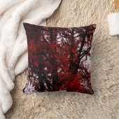 赤および黒 クッション (ブランケット)