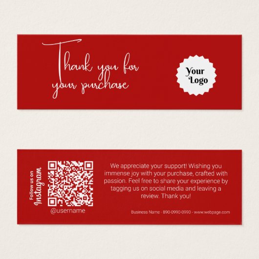 赤おモダン買い上げありがとう (正面&裏面)