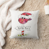 赤お洒落いクリスマス クッション (ブランケット)