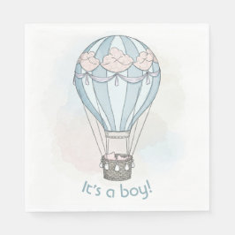 赤お洒落ちゃんシャワーナプキン スタンダードランチョンナプキン