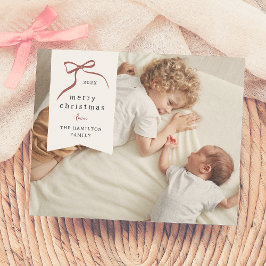 赤お洒落弓クリスマスホリデーフォトバジェット