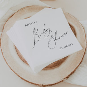 赤お洒落男女兼用ちゃんシャワーナプキン スタンダードカクテルナプキン