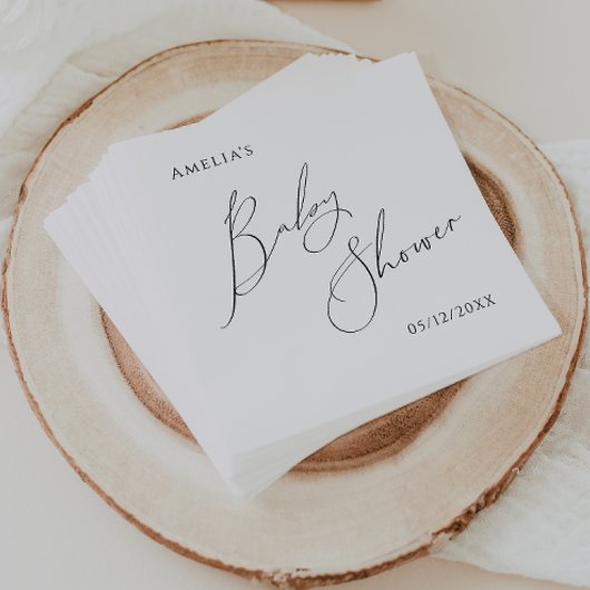 赤お洒落男女兼用ちゃんシャワーナプキン スタンダードカクテルナプキン