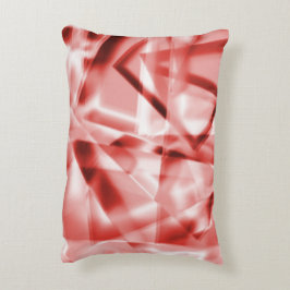 赤からサーモンまでの正方形のアクリルのコーナー アクセントクッション