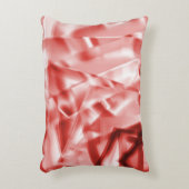 赤からサーモンまでの正方形のアクリルのコーナー アクセントクッション (正面(垂直))