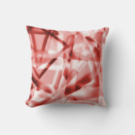 赤からサーモンまでの正方形のアクリルのコーナー クッション