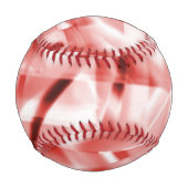 赤からサーモンまでの正方形のアクリルのコーナー 野球ボール (正面)