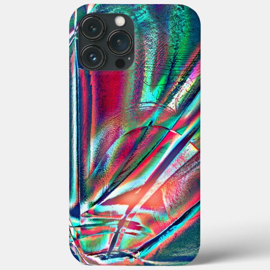 赤からファンシー緑への色あせとデジタルスクラッチ Case-Mate iPhoneケース (裏面)