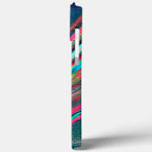 赤からファンシー緑への色あせとデジタルスクラッチ Case-Mate iPhoneケース (裏面 / 左)