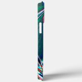 赤からファンシー緑への色あせとデジタルスクラッチ Case-Mate iPhoneケース (裏面 / 右)