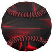 赤からポイント抽象デザイン ソフトボール (正面)