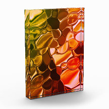 赤から緑に移行する丸い形状