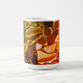 赤から緑に移行する丸い形状 モーフィングマグカップ (中央)