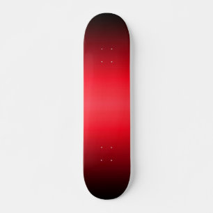 赤から黒のグラデーションスケートボード スケートボード