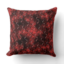 赤から黒の汚れた正方形、カーボンの汚れ3D汚れ