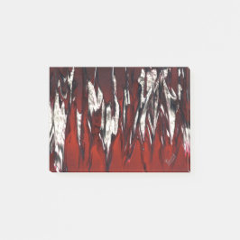 赤から黒への炎 ポストイット