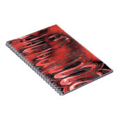 赤から黒へ超現実的春 ノートブック (右側)