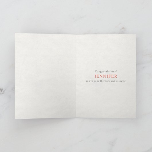 赤から1年 カード (内部)