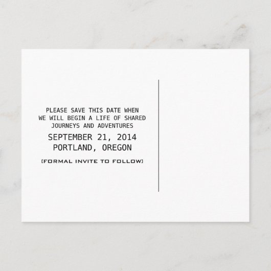 赤かわいいゲーマー日付はがきを保存 案内ポストカード (裏面)