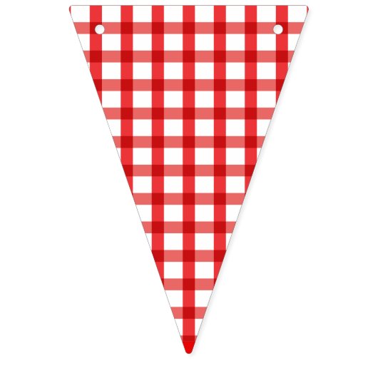 赤かわいいストロベリーファースト1ベビー誕生日 バンティングフラッグ (第2の旗)