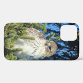 赤かわいらしいオオウギの写真 Case-Mate iPhoneケース (裏面 (横))