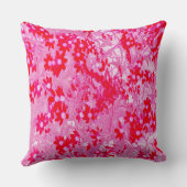 赤かわいらしい花 クッション (裏面)