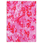 赤かわいらしい花 クリップボード (裏面)