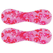 赤かわいらしい花 ソフトボール (パネル)