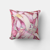 赤かわいらしとバラフローラ クッション (正面)