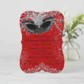 赤かわいらしと黒の仮装パーティー 招待状 (スタンド正面)