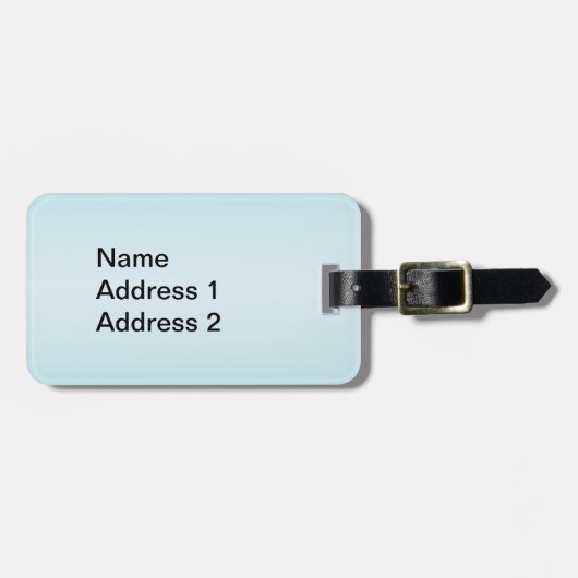 赤かわいらし平和ハートを保持する2つの白い鳩 ラゲッジタグ (正面横)