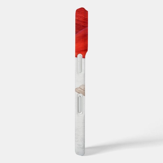 赤かわいらし花蝶 Case-Mate iPhoneケース (裏面 / 右)