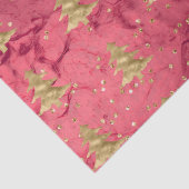 赤かわいらし金ゴールドクリスマスツリー 薄葉紙 (詳細)