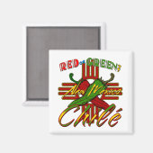 赤か緑？ マグネット (正面/裏面)