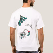 赤か緑 Tシャツ (裏面)