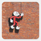 赤か赤か スクエアシール (正面)