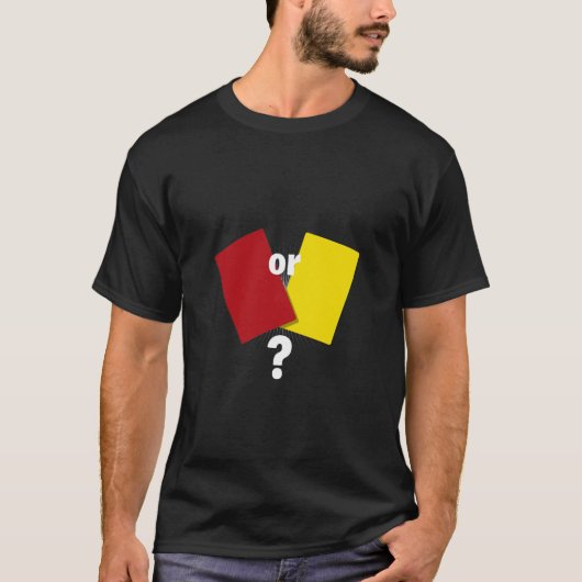 赤か黄色?T- Tシャツ (正面)