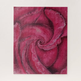 赤がクローズアップで上昇した ジグソーパズル