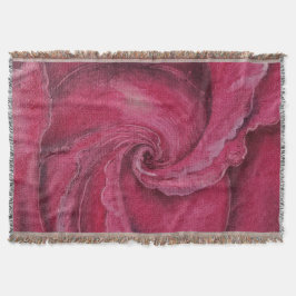 赤がクローズアップで上昇した スローブランケット