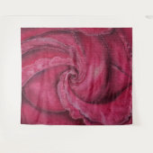 赤がクローズアップで上昇した タペストリー (正面(横))