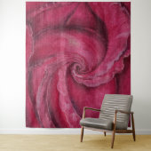 赤がクローズアップで上昇した タペストリー (インサイチュ)