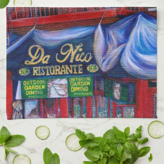 赤が好きじゃないのか?ニューヨーク·ニューヨーク キッチンタオル (折り畳み)